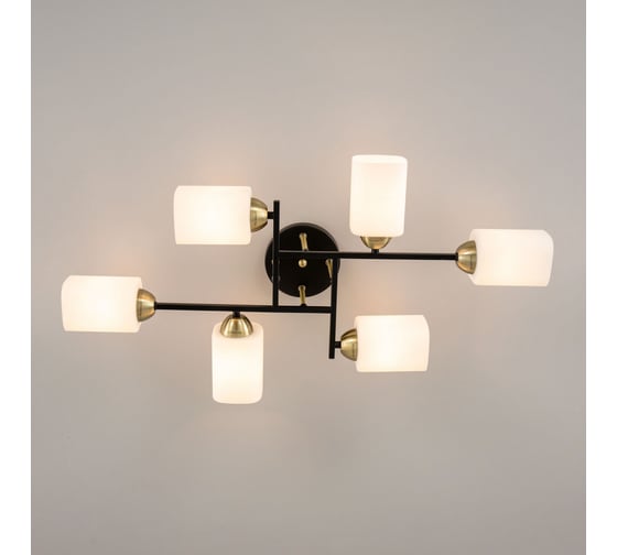 Потолочная люстра Citilux Генри Черная CL130265