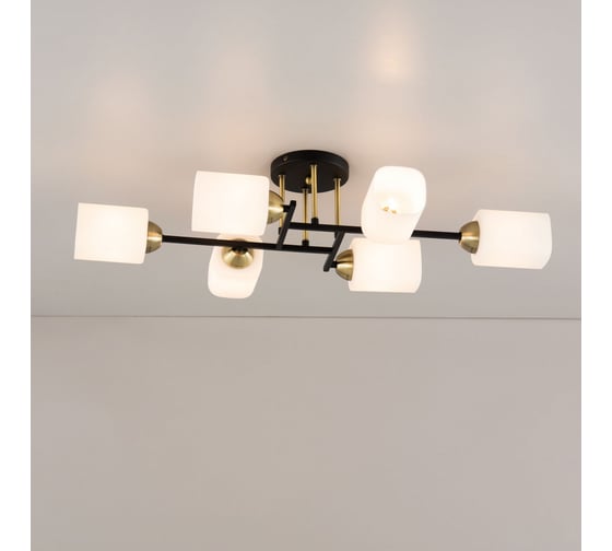 Потолочная люстра Citilux Генри Черная CL130265