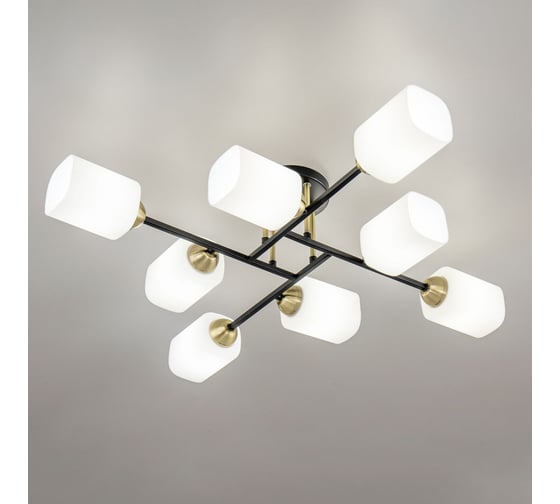 Потолочная люстра Citilux Генри Черная CL130285