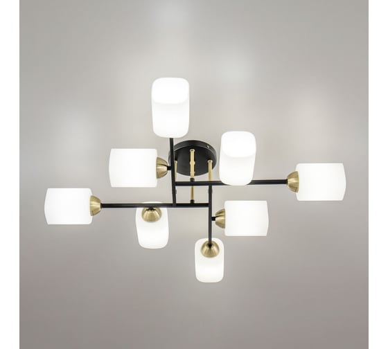 Потолочная люстра Citilux Генри Черная CL130285