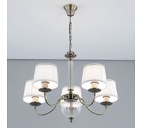 Подвесная люстра Citilux Гера с абажурами Бронза CL433153