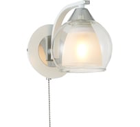Бра Citilux Кристи с выключателем Белое Хром CL152310