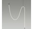 Потолочный подвесной встаиваемый светильник ODEON LIGHT LED 1*40W CORDA 4391_40C 4391_40CL 4