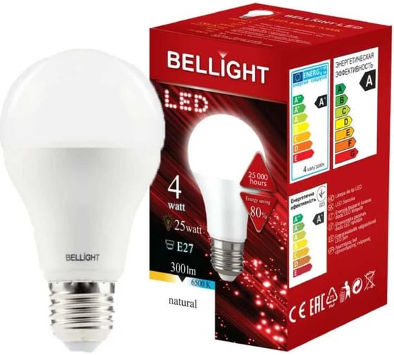 Светодиодная лампа BELLIGHT LED A70 220V/25W/E27 6500К 2100лм 86363997