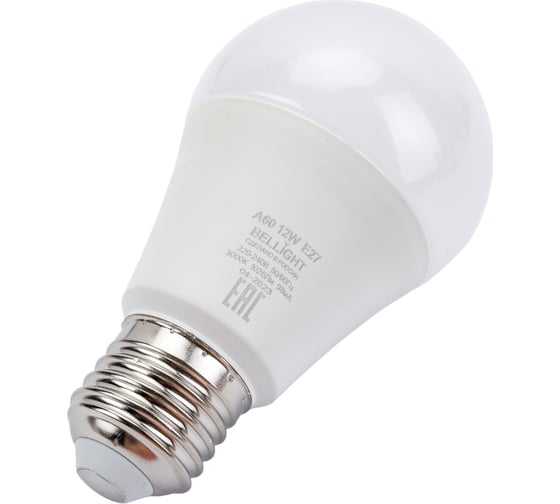 Светодиодная лампа BELLIGHT LED A60 Е27 12W 1020 Lm 3000К 88297789