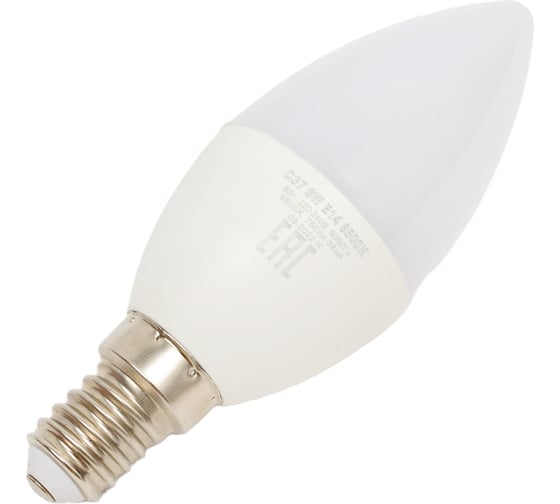 Светодиодная лампа BELLIGHT LED C37 220V/8W/E14 6500K 750Lm 85637141