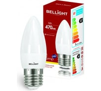 Светодиодная лампа BELLIGHT LED C35 220V/5W/E27 4000K 470 Lm 86170857
