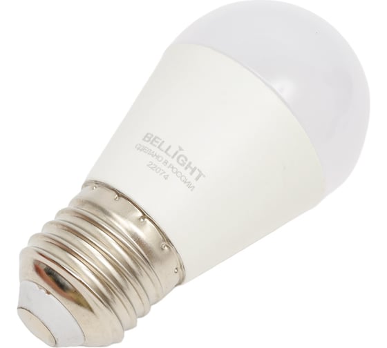 Светодиодная лампа BELLIGHT LED G45 220V/9W/E27 3000K 1000lm 86170856