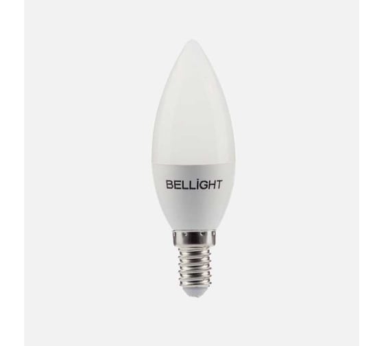 Светодиодная лампа BELLIGHT LED C37 220V/7W/E14 4000K 600Lm 84791718 1