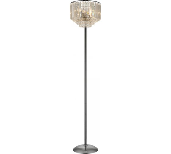 Хрустальный торшер Citilux Синди Хром CL330931