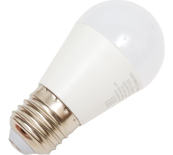 Светодиодная лампа BELLIGHT LED G45 220V/9W/E27 4000K 1000Lm 86170855