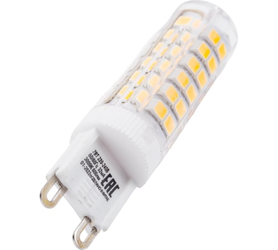 Светодиодная лампа BELLIGHT G9 7W 600Lm 3000к 88297904