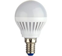 Светодиодная лампа LED G45 Е14 3W 250Лм, 4000K, холодный свет REV 32339 6