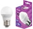 Лампа светодиодная RITTER LED G45 Е27 7W 560Лм, 4000K, холодный свет , 32343 3 1
