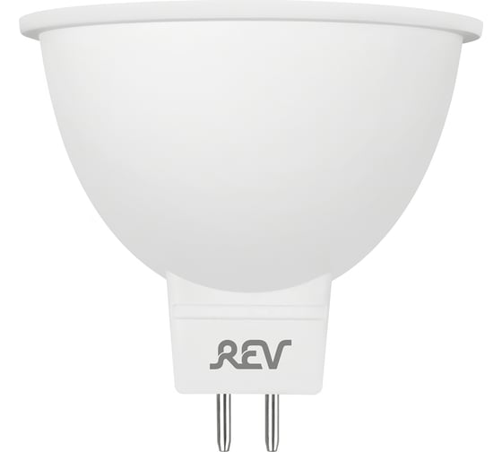 Светодиодная лампа LED MR16 GU5.3 5W 400Лм, 3000K, теплый свет, 12V REV 32371 6