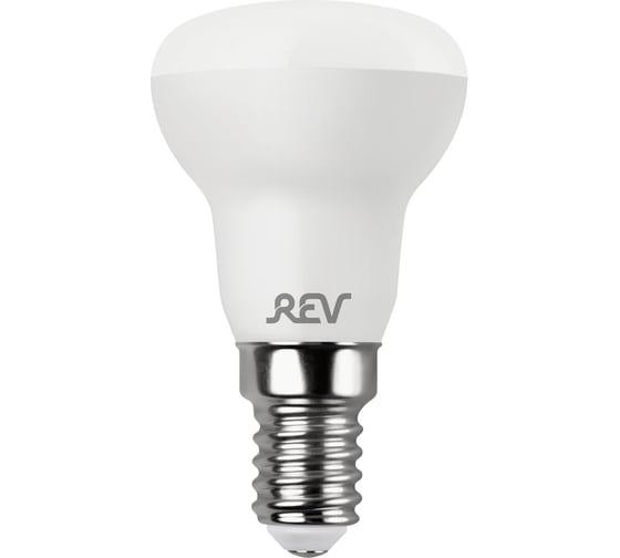 Светодиодная лампа LED R50 Е14 7W 560Лм, 2700K, теплый свет REV 32363 1