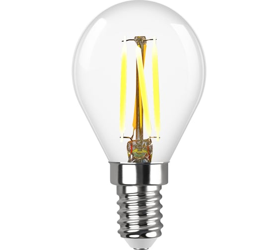 Светодиодная лампа REV, LED FG45 E14 5Вт 515Лм, 2700K, PREMIUM FILAMENT, теплый свет , 32357 0