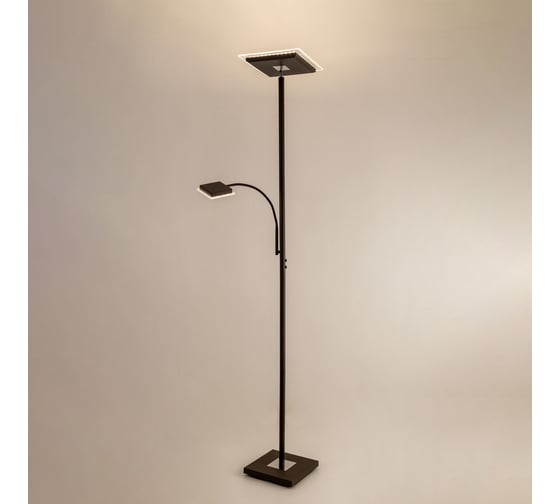Торшер Citilux Харди LED с диммером Кофейный CL802015