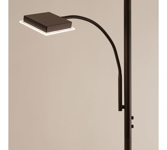 Торшер Citilux Харди LED с диммером Кофейный CL802015