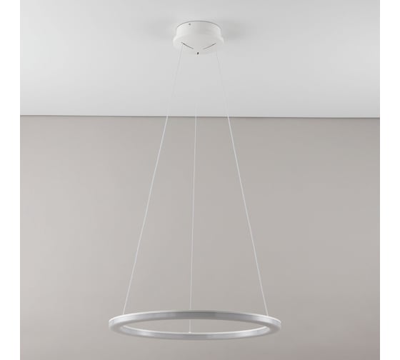 Подвесная люстра Citilux Электрон LED с пультом Белая CL710B64S