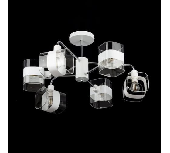 Потолочная люстра Citilux Бертон Белая CL140160