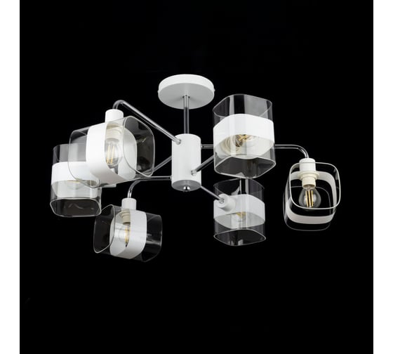 Потолочная люстра Citilux Бертон Белая CL140160