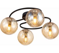 Потолочная люстра Citilux Эрни Чёрная CL122145