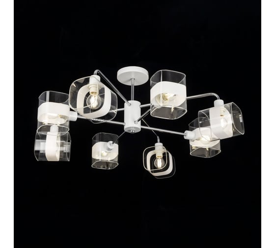 Потолочная люстра Citilux Бертон Белая CL140180