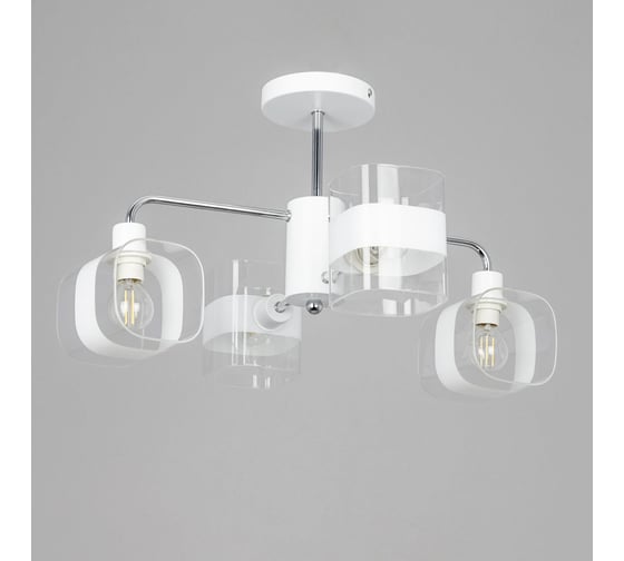 Потолочная люстра Citilux Бертон Белая CL140140