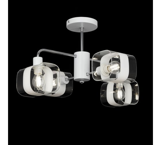 Потолочная люстра Citilux Бертон Белая CL140140