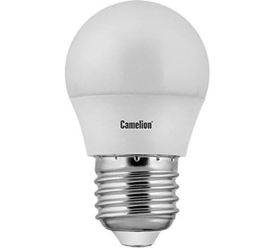 Светодиодная лампа 7Вт 220В Camelion LED7-G45/830/E27 12070