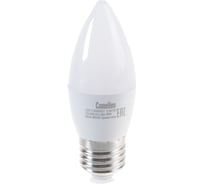 Светодиодная лампа 7Вт 220В Camelion LED7-C35/830/E27 12077