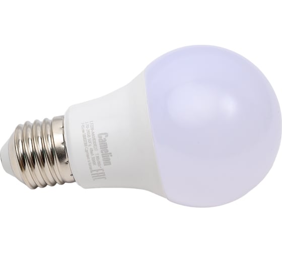 Светодиодная лампа 9Вт 220В Camelion LED 9-A60/830/E27 12043