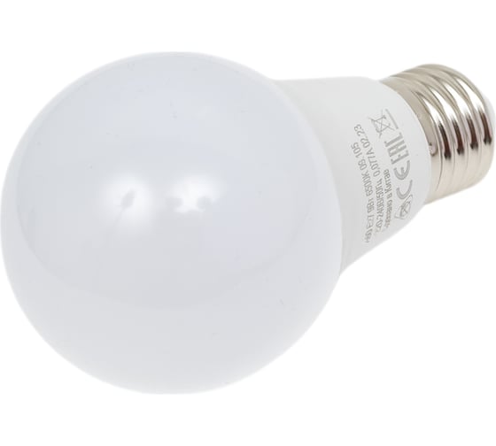 Светодиодная лампа КОСМОС A55 E27 9W 174-265V 6500K, LkecLED9wA55E2765 1