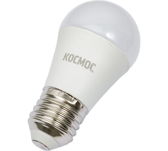 Светодиодная лампа КОСМОС LED 12Вт Шар 220В E27 6500К LkeLED12wGL45E2765