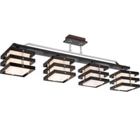 Деревянная люстра Citilux Киото Венге Хром CL133241