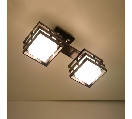 Деревянная люстра Citilux Киото Венге Хром CL133221