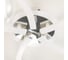 Потолочная люстра Citilux Кристи Белая Хром CL152150 6
