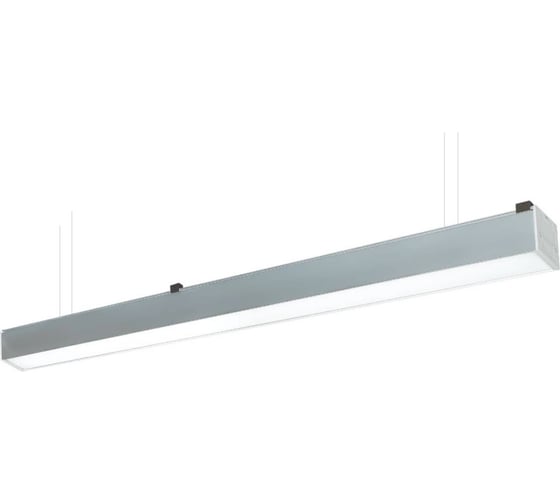 Светодиодный аварийный светильник CSVT FLORA 50-36 OPAL-1540 IP40 6500К серый с БАП на 1 час VS ЦБ000017337