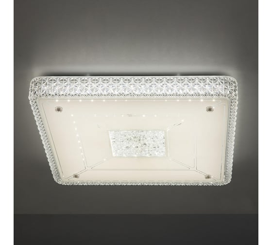 Светодиодная люстра с диммером Citilux Кристалино CL705231