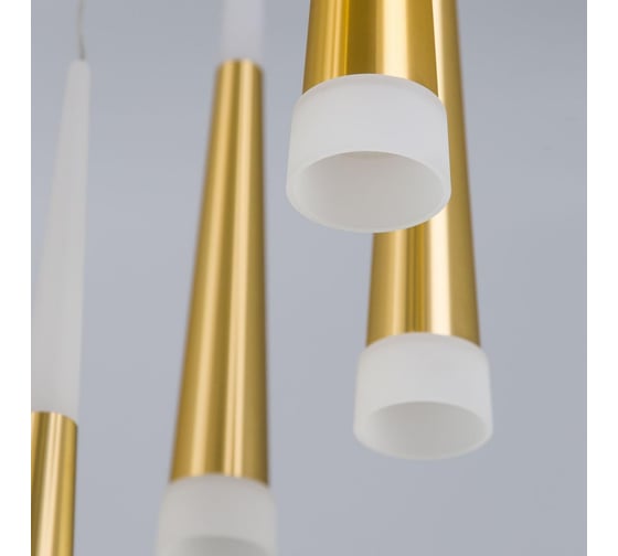 Каскадная люстра Citilux Вегас LED Золото CL227162
