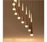 Каскадная люстра Citilux Вегас LED Коричневая CL227143 19