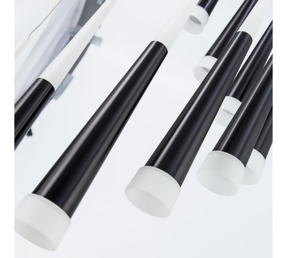 Каскадная люстра Citilux Вегас LED Чёрная CL227141