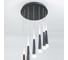 Каскадная люстра Citilux Вегас LED Чёрная CL227141 5