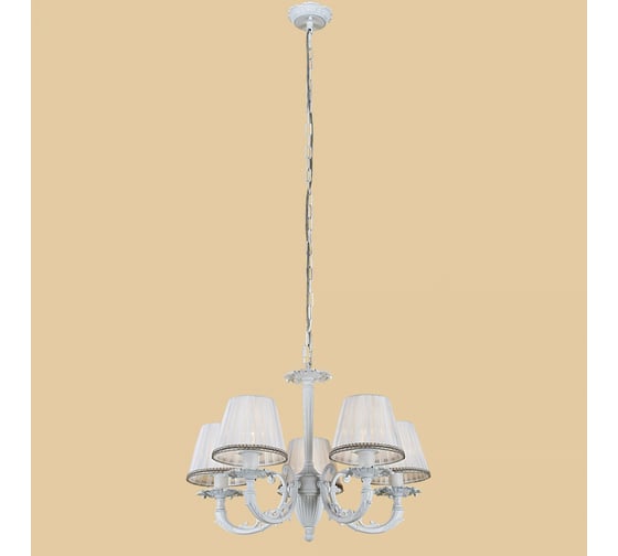 Подвесная люстра с абажурами Citilux Канон Белая CL412152