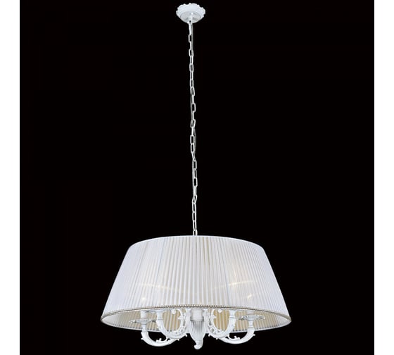 Подвесная люстра с абажурами Citilux Канон  Белая CL412252