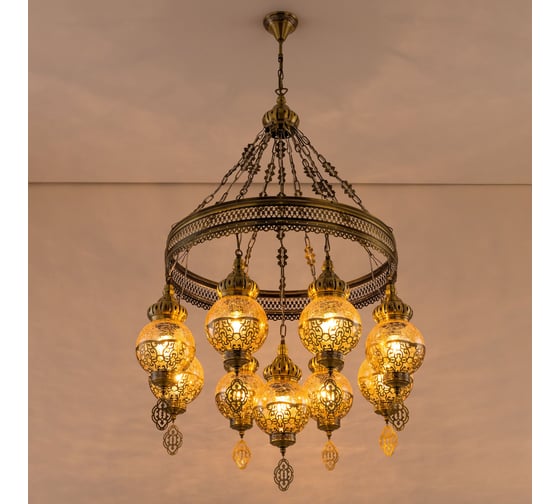 Подвесная люстра Citilux Каир Бронза CL419183