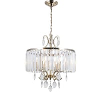 Подвесная хрустальная люстра Citilux Инга Бронза CL335163