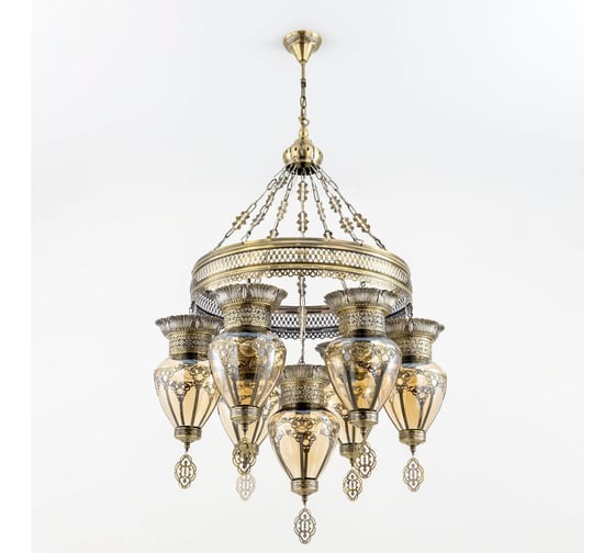 Подвесная люстра Citilux Каир Бронза CL419263