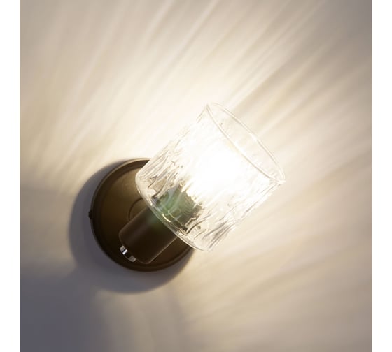 Поворотный спот с выключателем Citilux Артик венге CL510515